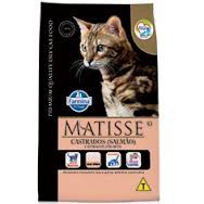 Matisse salmão castrados 800 gr e 7,5 kg